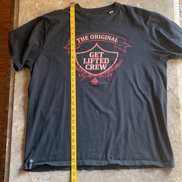 Vintage LRG Get Lifted Crew Short-Sleeve Graphic Tee Shirt. - Picture 8 of 9